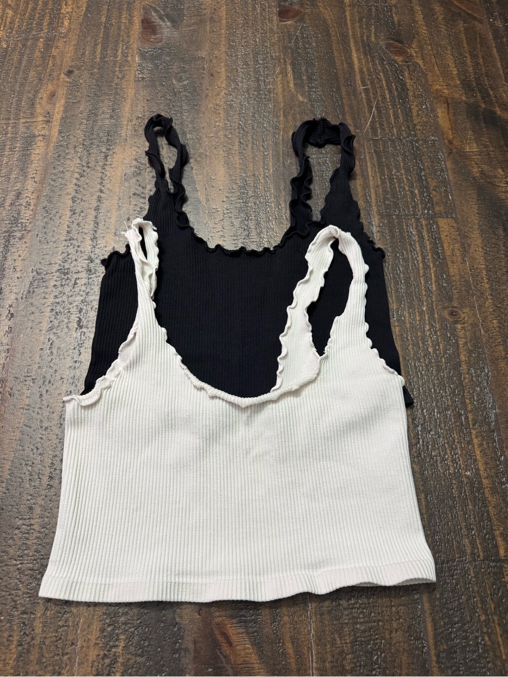 Tilly’s Ribbed Cropped Tank Tops